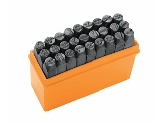 Клейма буквенные латинские TOLSEN 6 мм