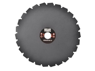 Диск для триммера MASTERTOOL 255х25,4х1,5 мм 26Т